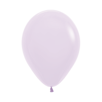 Globo Pastel Mate Lila R12 x12 unidades Sempertex