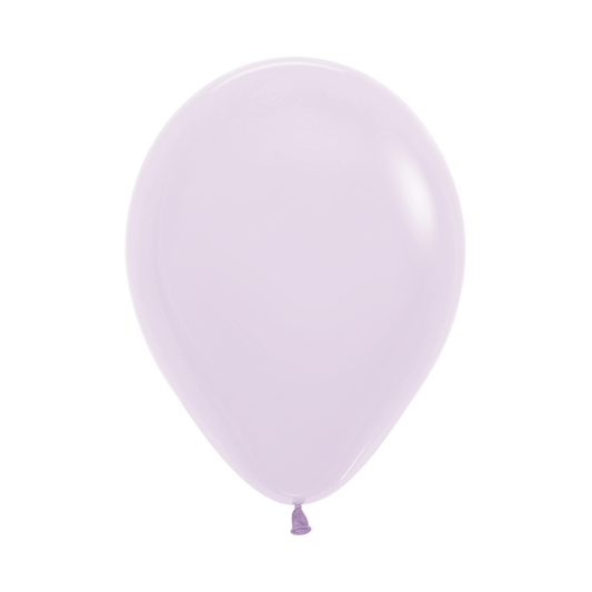 Globo Pastel Mate Lila R12 x50 unidades Sempertex