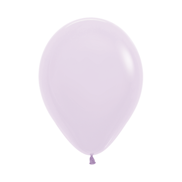 Globo Pastel Mate Lila R12 x50 unidades Sempertex