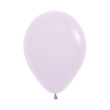 Globo Pastel Mate Lila R12 x12 unidades Sempertex