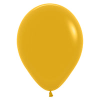 Globo Fashion Mostaza R12 x50 unidades Sempertex