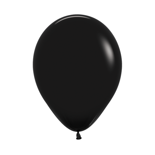 Globo Fashion Negro R12 x12 unidades Sempertex