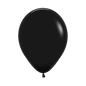 Globo Fashion negro R12 por unidad Sempertex