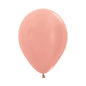 Globo Metal Dorado Rosa R5 por unidad Sempertex