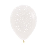 Globo Impreso Infinity Transparente Estrellas R5 x50 unidades Sempertex