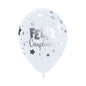 Globo Impreso Infinity Fashion Blanco Feliz Cumpleaños Fantasía R12 x50 unidades Sempertex