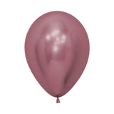 Globo Reflex Cromado Rosado R5 x20 unidades Sempertex