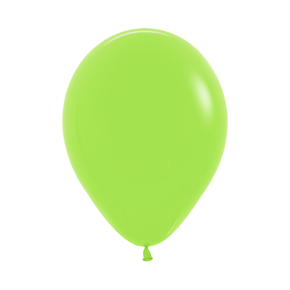 Globo Fashion Verde Lima R18 x6 unidades Sempertex