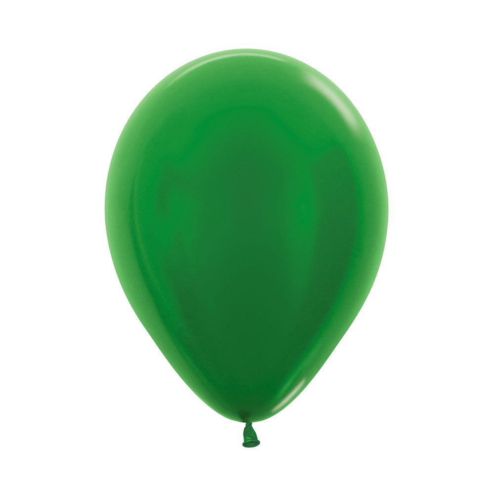 Globo Metal Verde R9 por unidad Sempertex