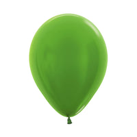 Globo Metal Verde Lima R5 x50 unidades Sempertex