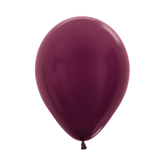 Globo Metal Vinotinto R9 x20 unidades Sempertex