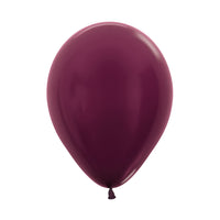 Globo Metal Vinotinto R5 x50 unidades Sempertex