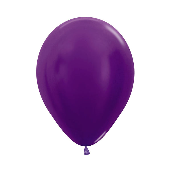 Globo Metal Violeta R9 x50 unidades Sempertex