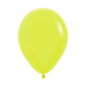 Globo Neón Amarillo R12 x50 unidades Sempertex