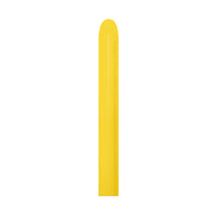 Globo Fashion Amarillo tubito T260 x50 unidades Sempertex