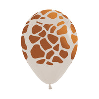 Globo Impreso Infinity Surtido Animal Print R12 x50 unidades Sempertex anm