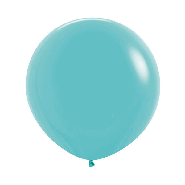 Globo Fashion Azul Caribe R24 x3 unidades Sempertex Esfera