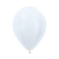 Globo Satín Blanco R9 por unidad Sempertex