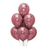 Globo Reflex Rosado Cromado R12 x12 unidades Sempertex