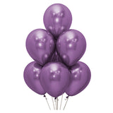 Globo Reflex Cromado Violeta  R12 x12 unidades Sempertex