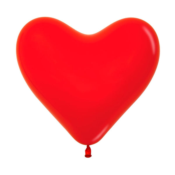 Globo Fashion Corazón Rojo C12 por unidad Sempertex