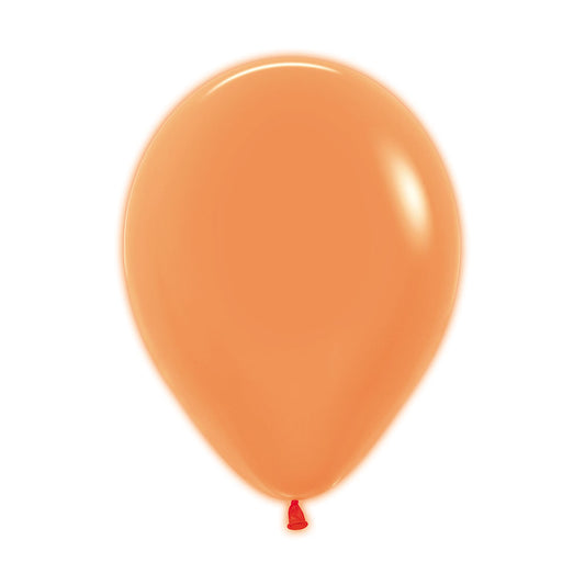 Globo Neón Naranja R12 x50 unidades Sempertex