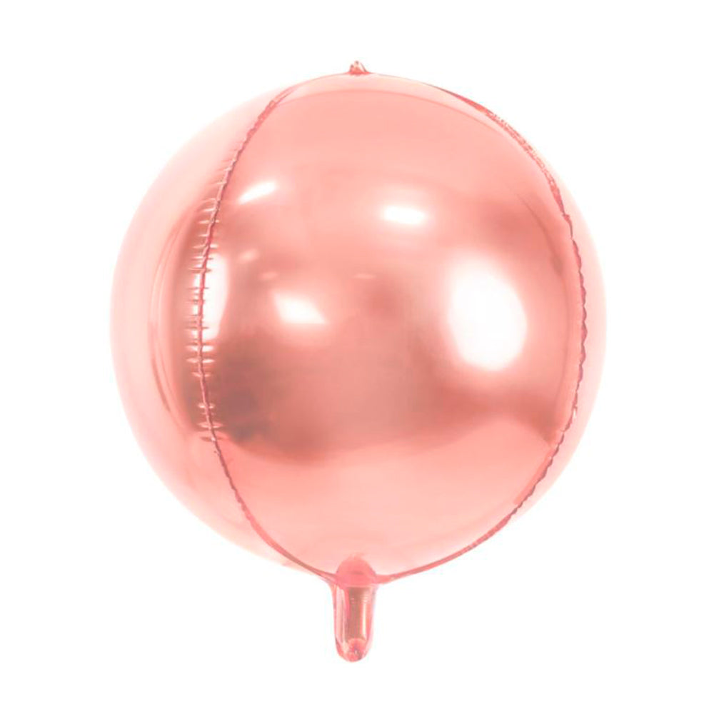 Globo orbz oro rosa metalizado 14" (35 cm)