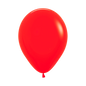 Globo Fashion Rojo R9 x20 unidades Sempertex