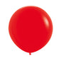 Globo Fashion Rojo R24 x3 unidades Sempertex Esfera