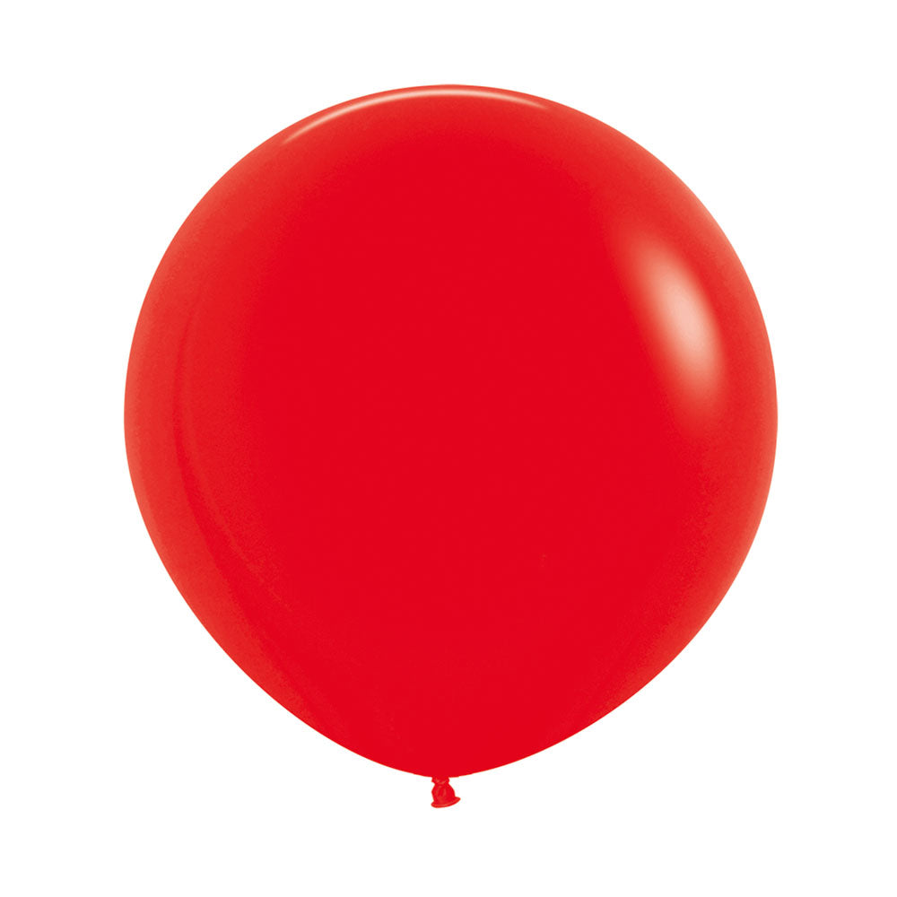 Globo Fashion Rojo R36 x2 unidades Sempertex Esfera