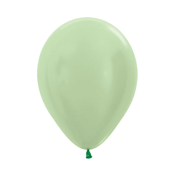 Globo Satín Verde R5 x50 unidades Sempertex