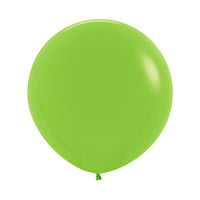 Globo Fashion Verde Lima R24 x3 unidades Sempertex Esfera